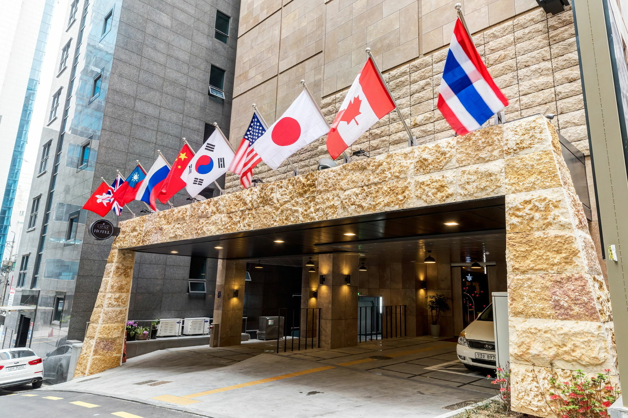 Capace Hotel Gangnam Szöul Kültér fotó